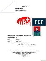 Siti Nur Rohma Fitri Handayani - 20119051 - d4 TLM - Laporan Bakteriologi Mikroskop