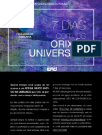 Ebook 7 Dias Orixas UNIVERSAIS