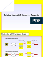 Detailed Inter-MSC Handover Scenario
