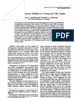 Divided Attention Abilities in Young and Old Adults: Benjamin L. Somberg and Timothy A. Salthouse