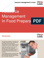 8065-04 - 306 - 1 Resource Management in Food Preparation