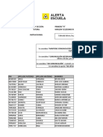 Excel Alerta Escuela
