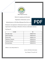 Final Project Web Based Ethiopian Postal Service