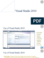 4 Use of Visual Studio