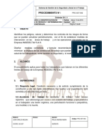 PRC-SST-002 Procedimiento para La Identificación de Peligros, Valoración de Riesgos