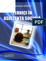 2010 Sandu Antonio Tehnici in Asistenta Sociala - Extras Din Volum