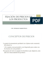 Fijación de Precios de Los Productos