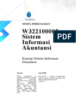 Modul W322100005 Sistem Informasi Akuntansi BAB 01 M01