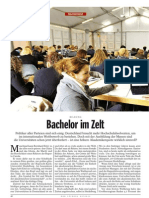 Spiegel: Bachelor im Zelt