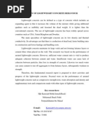 Download Light Weight Concrete by rexdindigul SN56622793 doc pdf