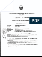 SUNARP Resolución 328-2007 - Inscripción de Organos de Personas Juridicas