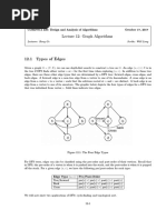 12.1 Types of Edges: Lecture 12: Graph Algorithms