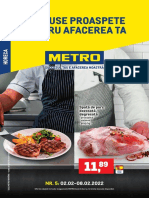 Cataloagele METRO - Produse proaspete_ Carne, pește, fructe și legume