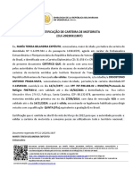Certificação de Carteira de Motorista (CLC-20220311837) : Rua Jailton Alexandre Alves 276-02 Palhoça