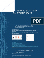 Các Bước Đưa App Lên TestFlight