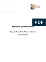 11.4 PROGRAMA DE CAPACITACIÓN APL II