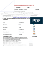 Evaluare Formativă, Ed - Digitală, Modulul 1, Clasa A 3-A