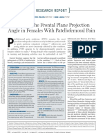 Utility of the Frontal Plane Projection