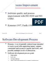 Software Process Improvement: Software Quality and Process Improvement With ISO-9000 and SEI CMM Kemerer-1997, Paulk-1996