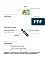 Esquema para Hacer Relatos - Descripciones