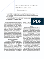 The Binding of Scandium Ions To Transferrin in Vivo and in Vitro