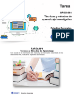 Tarea 1 de Técnicas y Métodos de Aprendizaje Investigativo