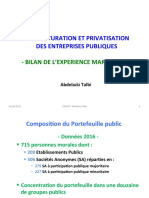 restructuration et privatisation EP