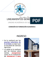 LINEAMIENTOS GENERALES