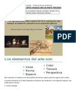 ACTIVIDADES ARTES VISUALES MES DE MAYO TERCEROS