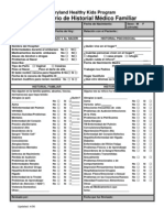 MedicalFamily HistorySpanish