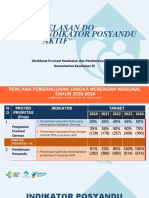 Indikator Posyandy Dikonversi Dikonversi