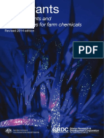 Oils, Surfactants and Other Additives For Farm Chemicals: Revised 2014 Edition