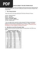 Pse Trading Rules