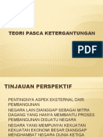 Teori Pasca Ketergantunagn