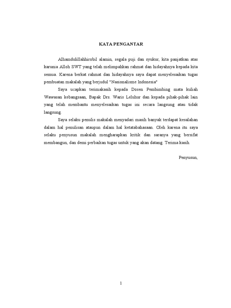 Kata Pengantar