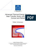 Advanced Thermal Energy Storage Heat Transfer Study With Use of Comsol and Matlab