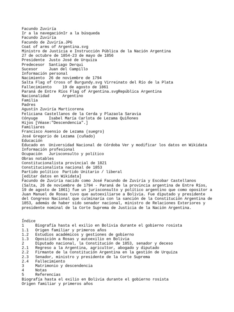 Facundo | PDF | Gobierno | Argentina