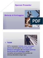 SOP Bekerja di Ketinggian