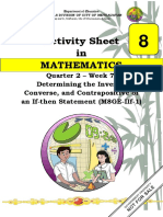 Mathematics8 LAS Q2W7LC13