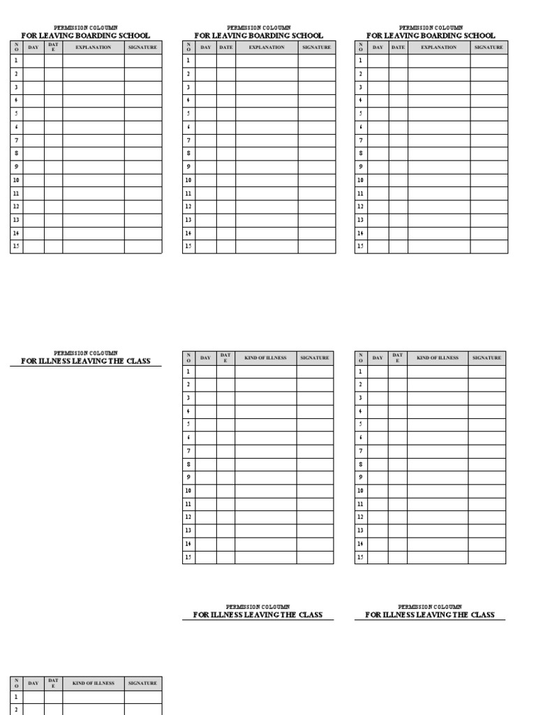 For Leaving Boarding School For Leaving Boarding School For Leaving