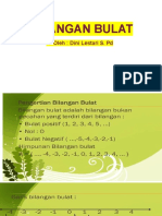 Materi Bilangan Bulat