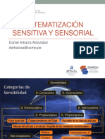 Clase 14. Sistematización Sensitiva-Sensorial.