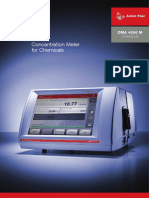 Concentration Meter For Chemicals: DMA 4500 M
