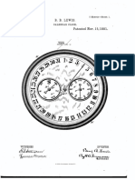 B.b.lewis V Patent US249536