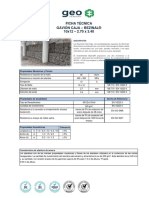 GAVIÓN CAJA - 10x12 - 2.70x3.40 - GEO EXTRUPLAST