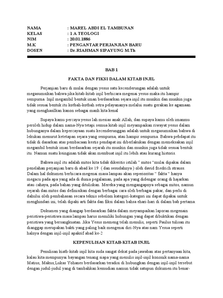 Laporan Baca | PDF