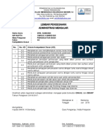 Lembar Pengesahan Adm Guru