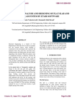 Comparative Analysis and Designing of Flat Slab and Grid Slab System by Etabs Software