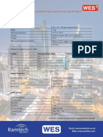 WES Data Sheet: Fire Point Technical Data