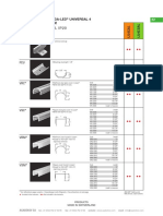 Lu4Cal / Lu4Csal Ip20: Accessories For Aga-Led Universal 4 Screened Luminaire